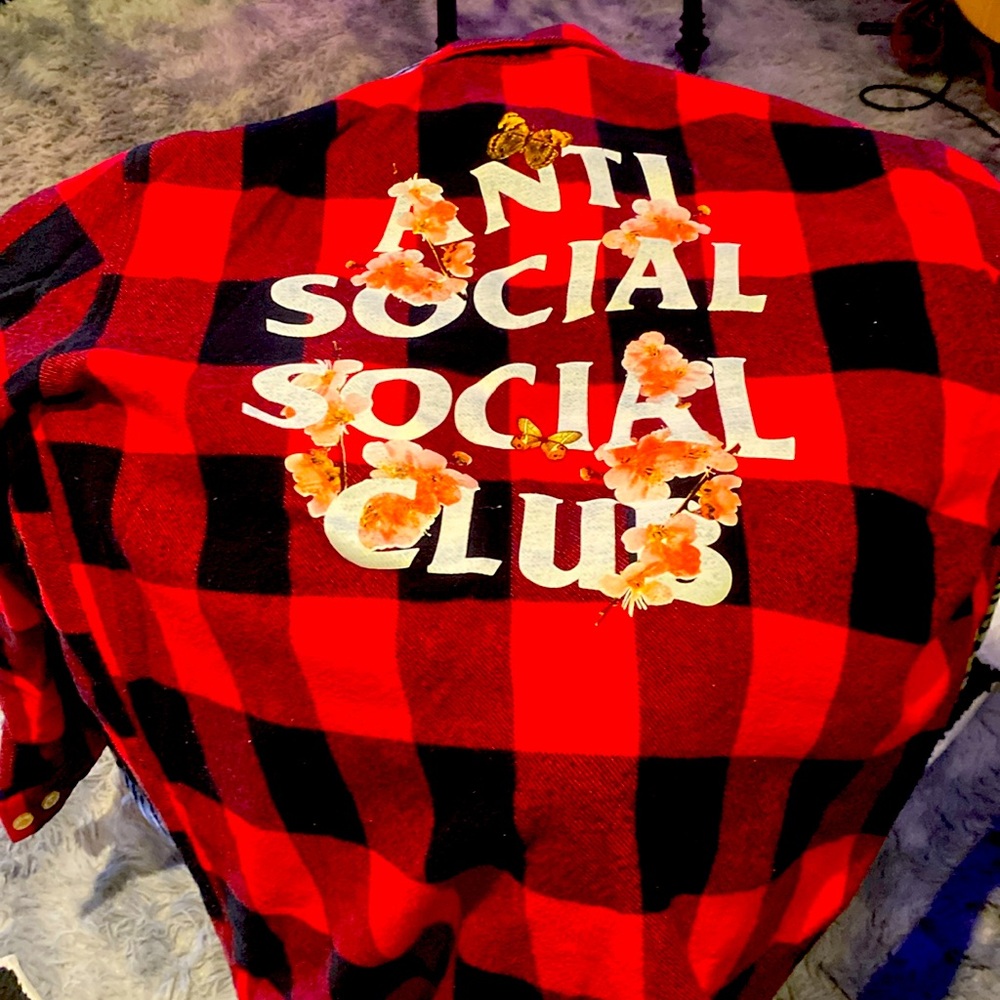 Anti Social Social Club Kkoch Flannel